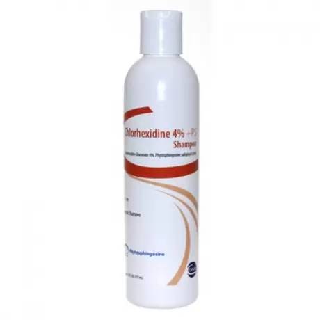 Chlorhexidine 4% Shampoo + PS for Dogs and Cats 8oz