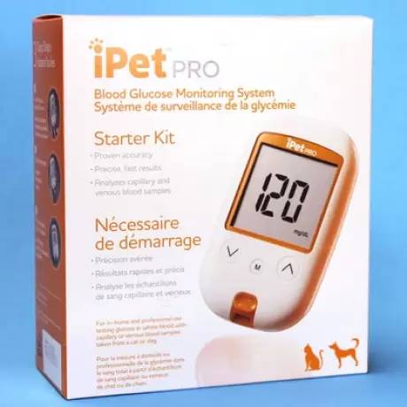 iPet PRO Blood Glucose Monitoring System Starter Kit