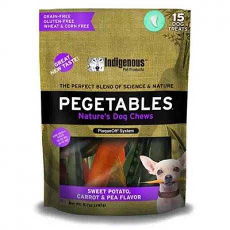 Pegetables for Small Dogs 15 Chews