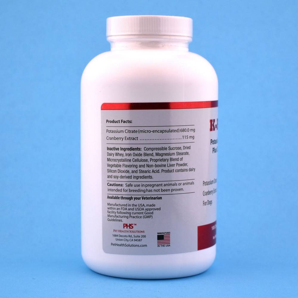 KPlus Potassium Citrate Plus Cranberry for Cats and Dogs