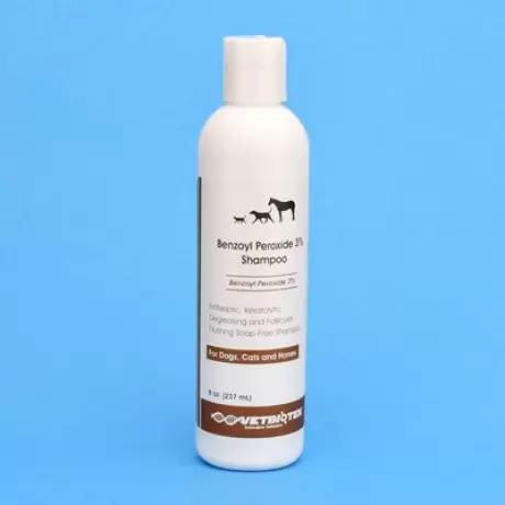 Benzoyl Peroxide 3% Shampoo for Dogs - 8oz