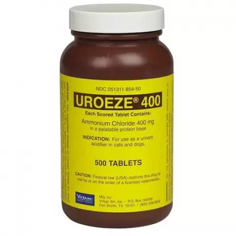 Uroeze (ammonium chloride) urinary acidifier for dogs and cats