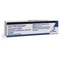 Vetrogen gentamicin sulfate Ophthalmic eye Ointment for dogs and cats