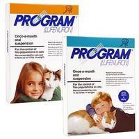 Program (lufenuron) Once-a-month Oral Suspension for the control of flea populations in cats