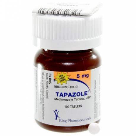 Tapazole (methimazole) for hyperthyroidism in cats