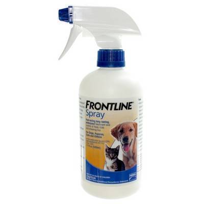 Frontline Spray Flea and Tick Spray for Pets VetRxDirect com 17oz 
