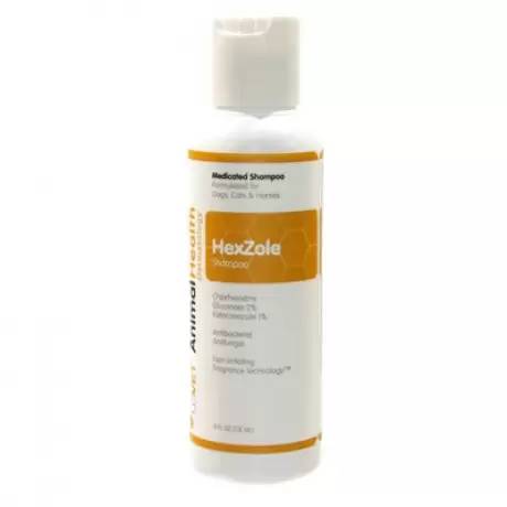 HexZole Shampoo for Dogs and Cats 4oz
