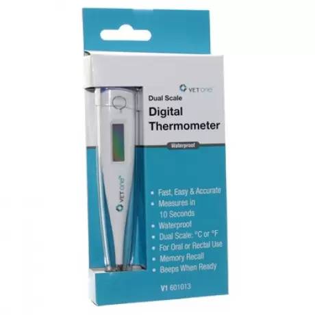 Dual Scale Waterproof Digital Thermometer for Pets