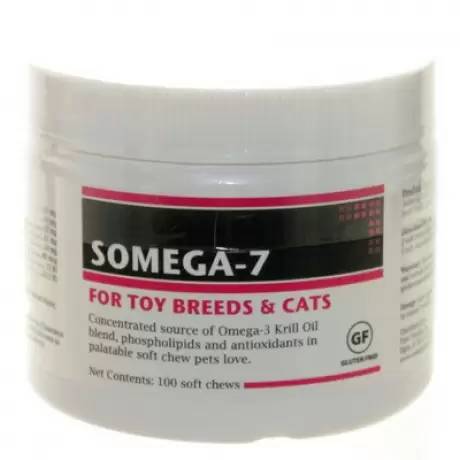 Somega-7 for Toy Breeds and Cats 100 Soft Chews
