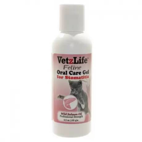 VetzLife Feline Oral Care Gel for Stomatitis 4.5oz