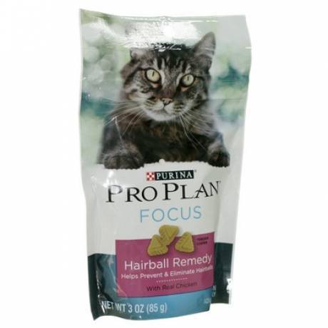 Pro Plan Focus Hairball Remedy Treats for Cats