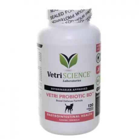 Vetri Probiotic BD for Dogs 120 Chewable Tablets