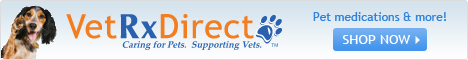 VetRx Direct. Caring for pets, supporting vets. Enjoy discounts on your pets medication.