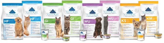 blue natural veterinary diet