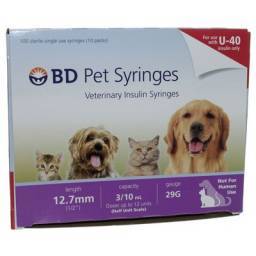 BD U-40 Pet Syringes; ?>