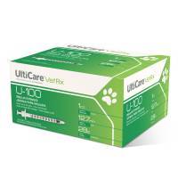 Ulticare VetRx U-100 Insulin Syringes 1cc, 28G, 1/2 Inch, 100ct; ?>