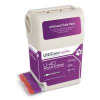 UltiCare VetRx U-40 Insulin Syringes 3/10cc, 29G, 1/2 inch, 100ct, Sharps Container; ?>