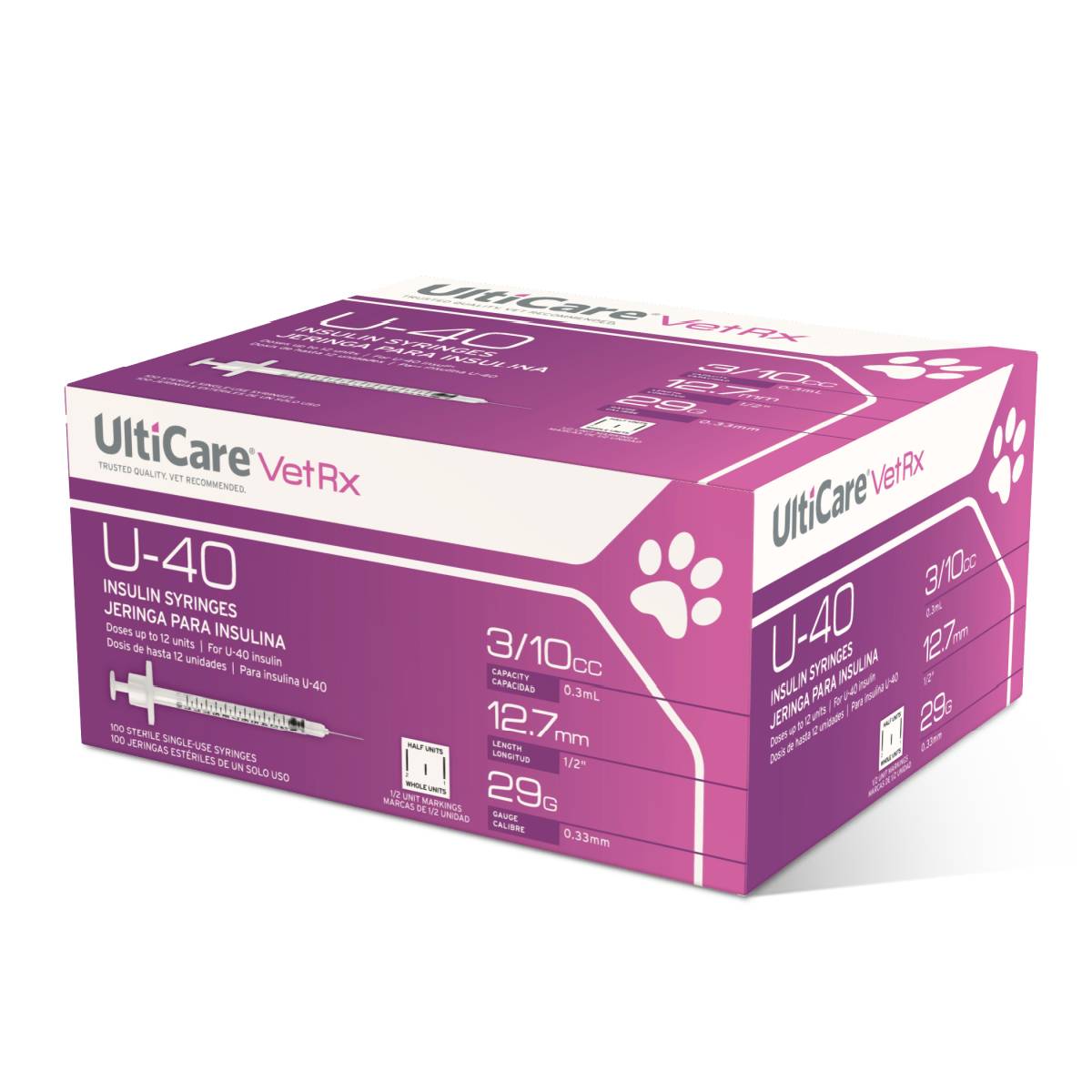 U 40 Insulin Syringes Optional Sharps Containers Vetrxdirect U 40 Insulin Syringes Optional Sharps Containers Vetrxdirect