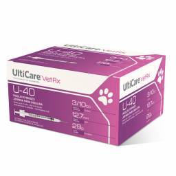 UltiCare VetRx U-40 Insulin Syringes; ?>