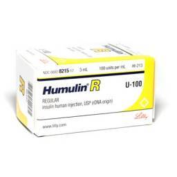 Humulin R Insulin; ?>
