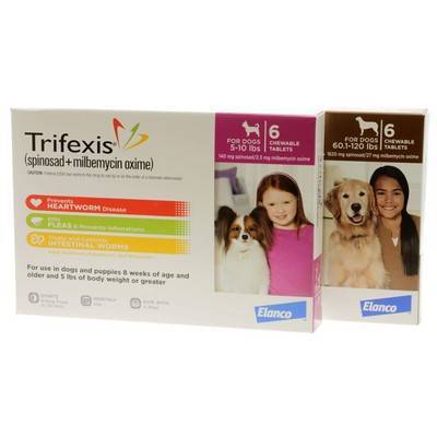 trifexis heartworm medicine for dogs