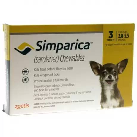 simparica chewables flea and tick