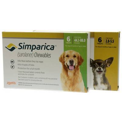 Simparica for Dogs - Chewable Flea and 