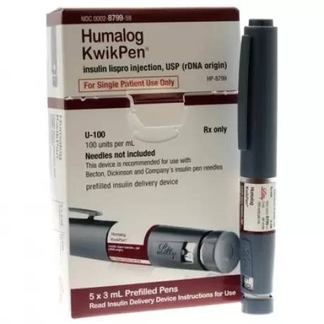 How long does a humalog kwikpen last night