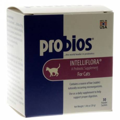Probios Intelliflora for Cats 30 Powder Sachets