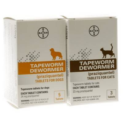 otc tapeworm treatment for cats