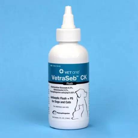 VetraSeb CK 4oz Flush for Dogs and Cats