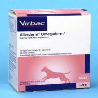 Allerderm Omegaderm 28 Packets of 8 mL, Dogs Over 20lbs; ?>