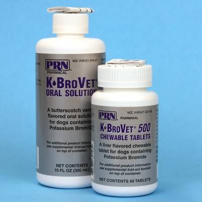 K-BroVet for Dogs - Potassium Bromide 