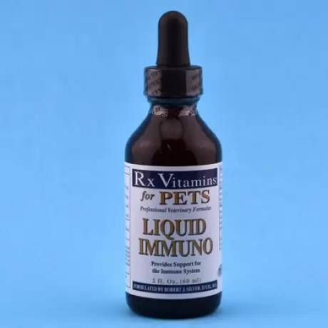 Liquid Immuno - 2oz (60mL), Bacon Flavor for Dogs and Cats