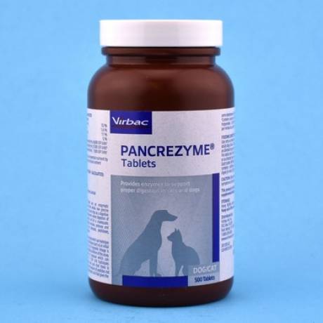Pancrezyme - 425 mg, Bottle of 500 for Dogs and Cats