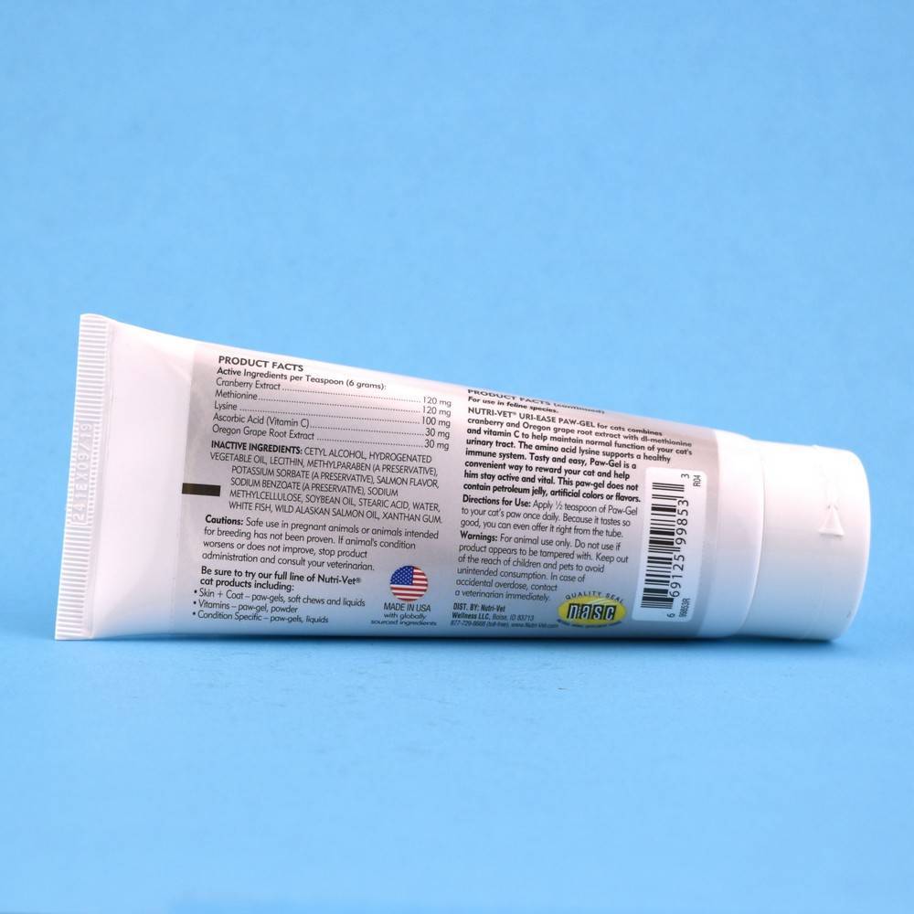 UriEase Paw Gel Healthy Urinary Tract in Cats VetRxDirect.Pharmacy