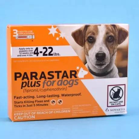 Parastar Plus for Dogs - 4-22 lbs, 3 Month Supply