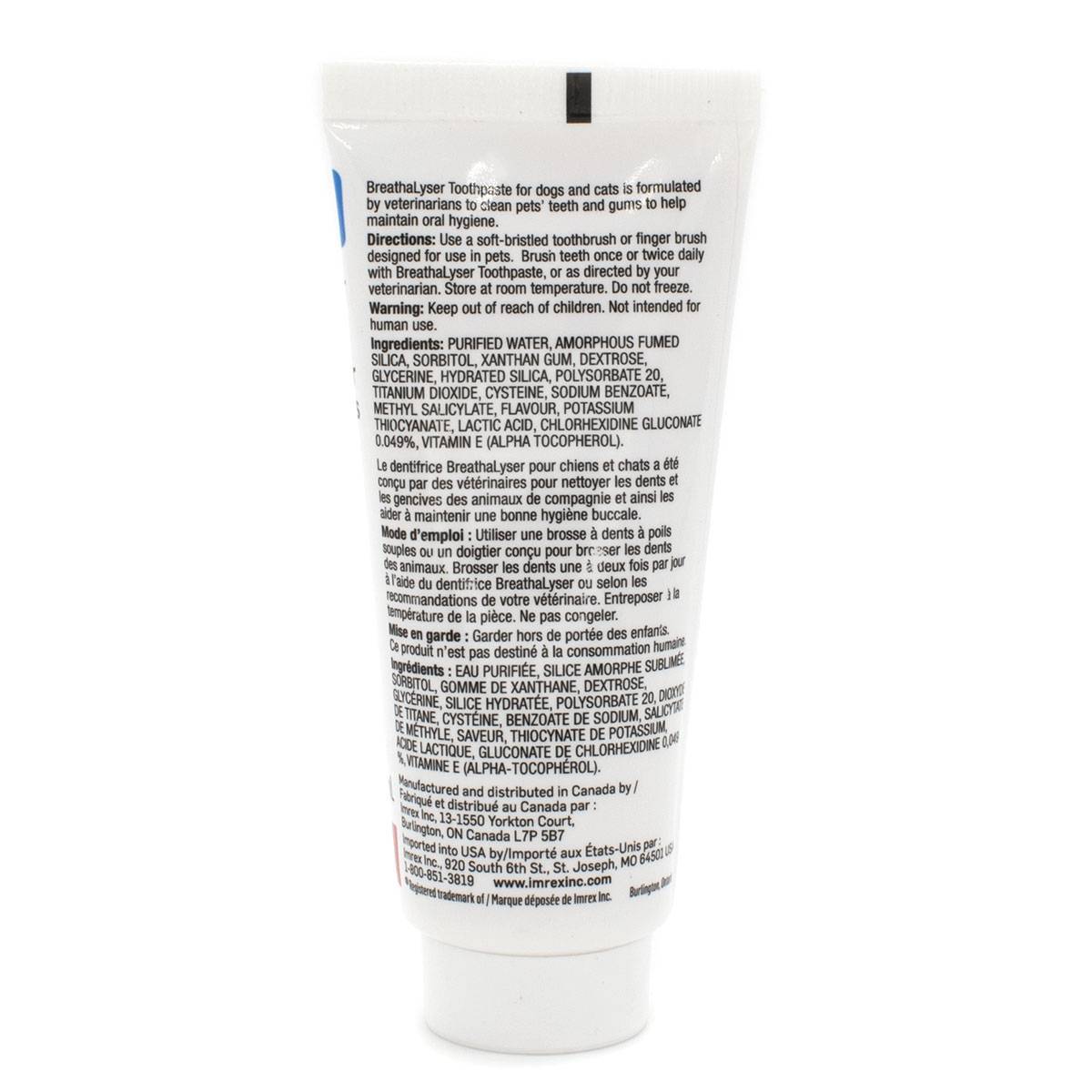 BreathaLyser for Dogs and Cats Drinking Water Additive Toothpaste