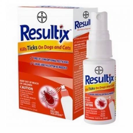 Resultix tick killing solution for pets