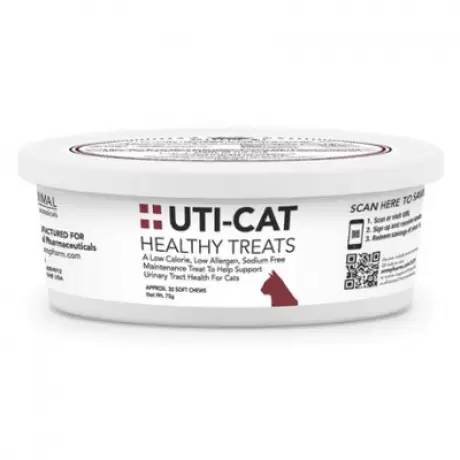 UTI Treats - UTI-CAT Healthy Treats, 75g (~30 Soft Chews)