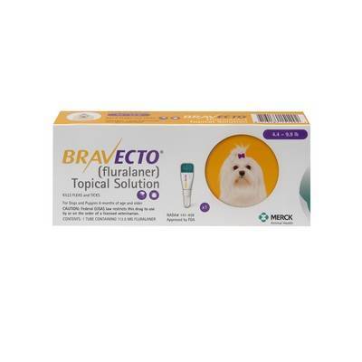 Bravecto SpotOn for Dogs Fluralaner Topical Solution for Dogs
