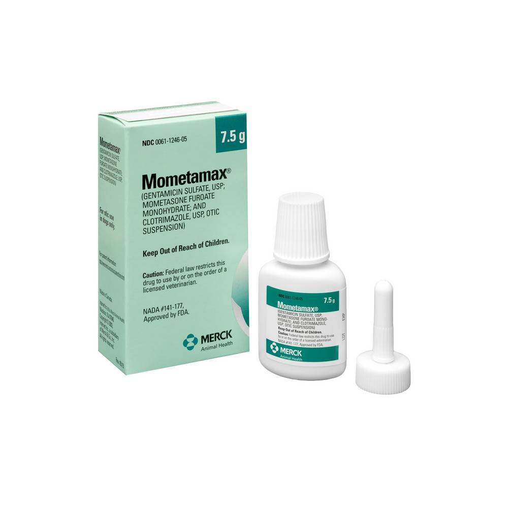 Mometamax Otic Suspension for Dogs Canine Ear VetRxDirect