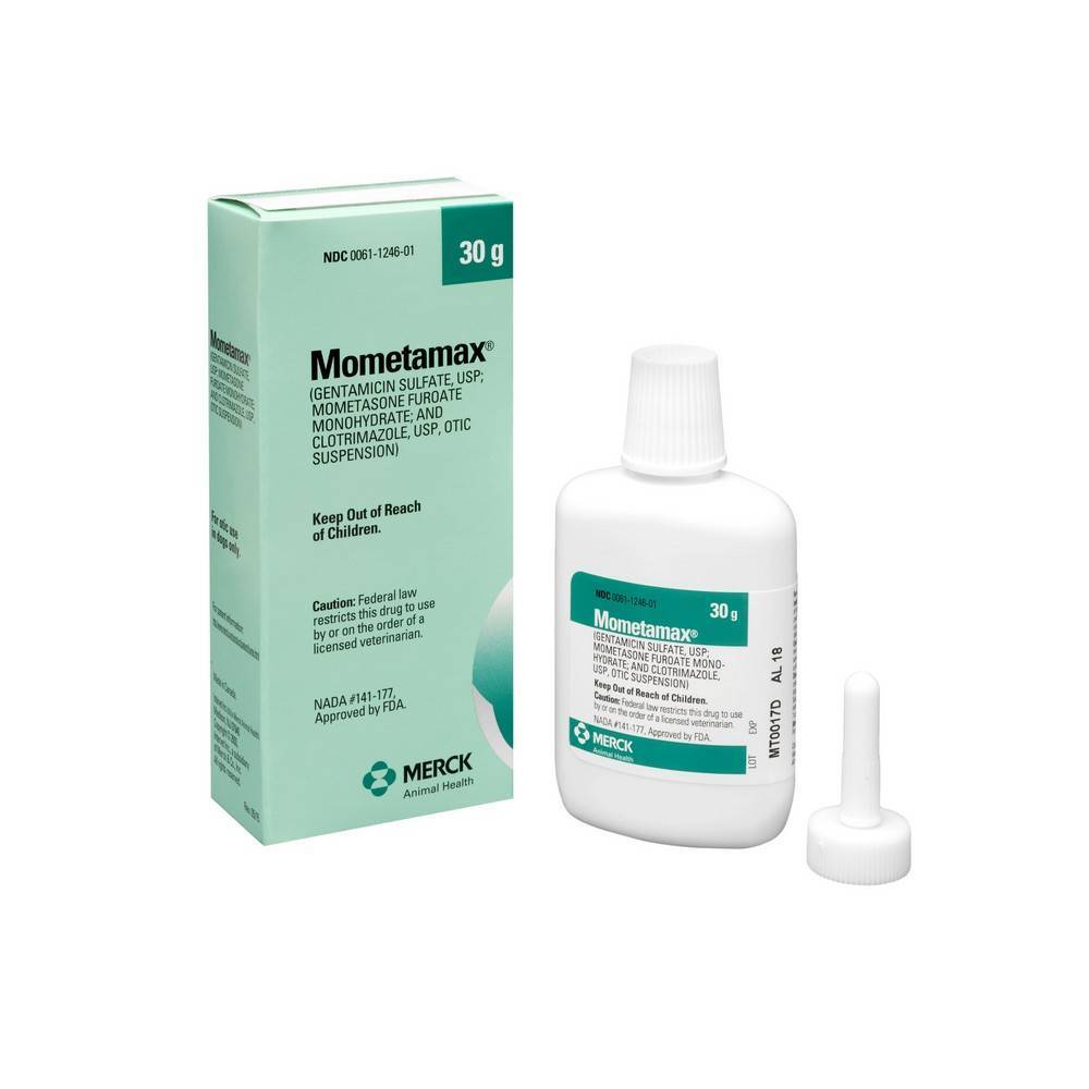 Mometamax Otic Suspension for Dogs Canine Ear VetRxDirect