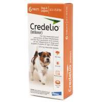 Credelio (lotilaner) 6 Chewable Tablets for Dogs 12.1-25lbs; ?>