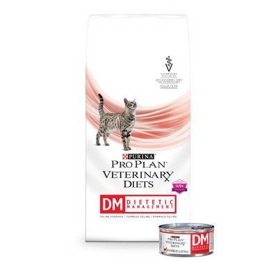purina dm canned cat food