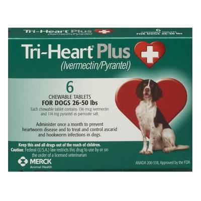 Tri Heart Plus Dog Heartworm VetRxDirect Pharmacy