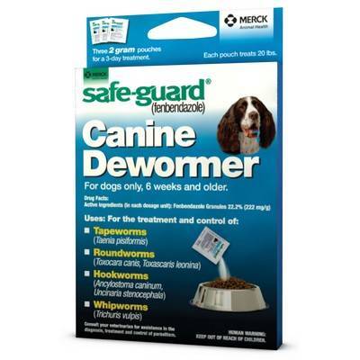 otc dog wormer