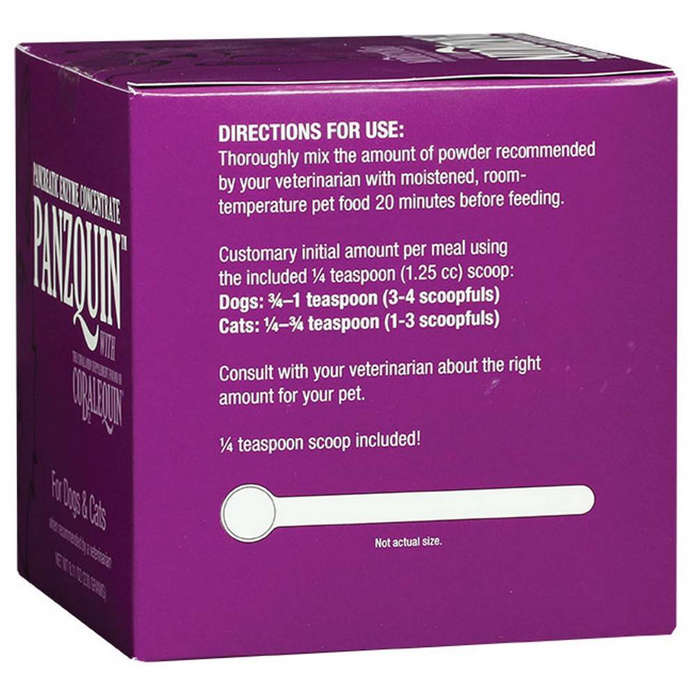 Panzquin for Dogs and Cats Pancreatic Enzyme Concentrate VetRxDirect