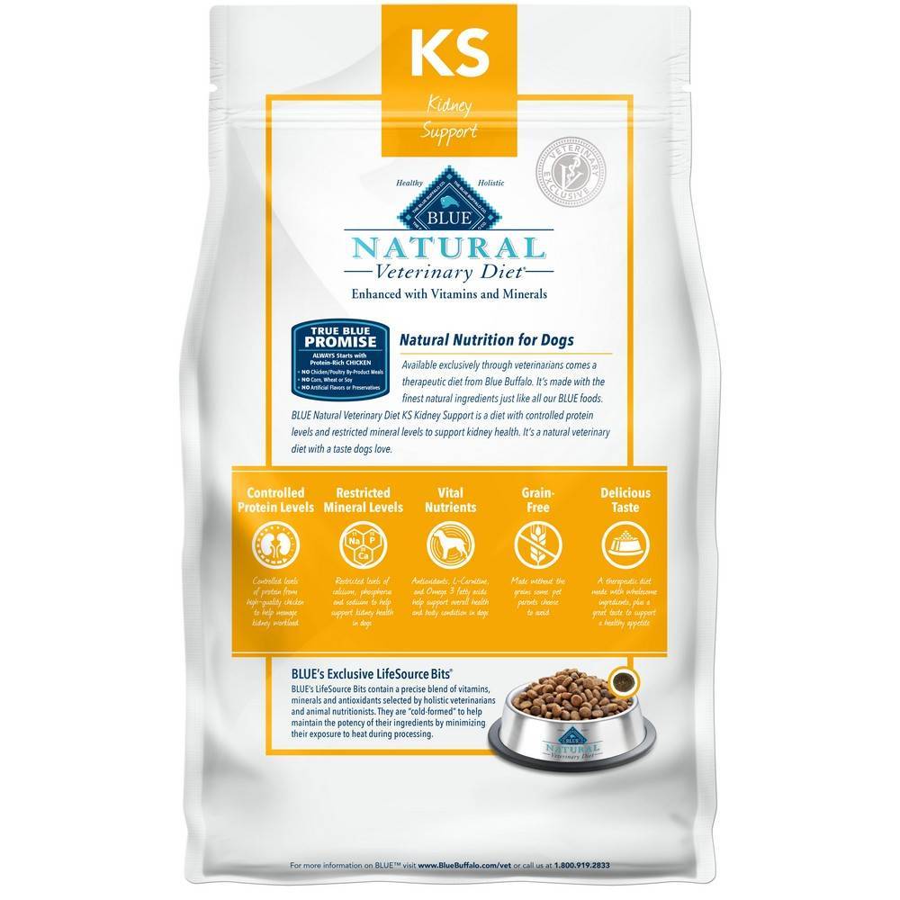 KS Kidney Support for Dogs Natural Veterinary Diet VetRxDirect