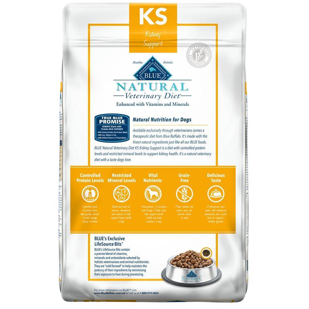 KS Kidney Support for Dogs Natural Veterinary Diet VetRxDirect